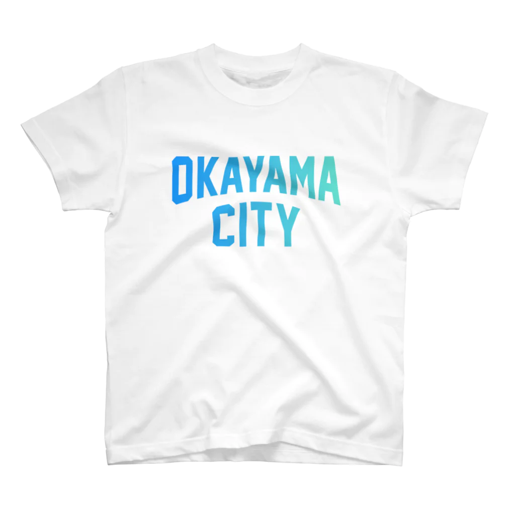 JIMOTO Wear Local Japanの岡山市 OKAYAMA CITY スタンダードTシャツ