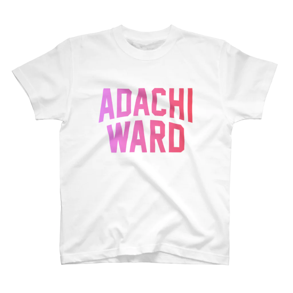 JIMOTO Wear Local Japanの足立区 ADACHI WARD スタンダードTシャツ