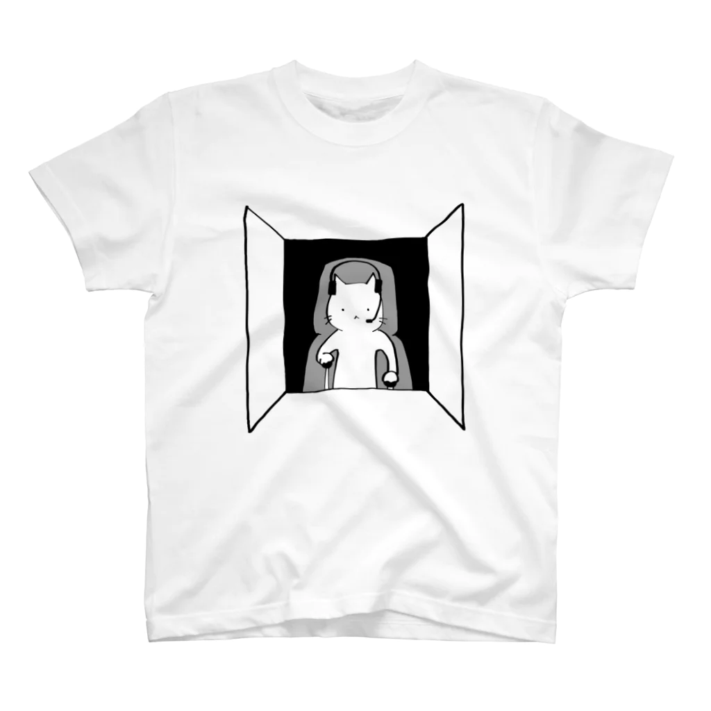 ゆいぼんの人間を操縦する猫 スタンダードTシャツ