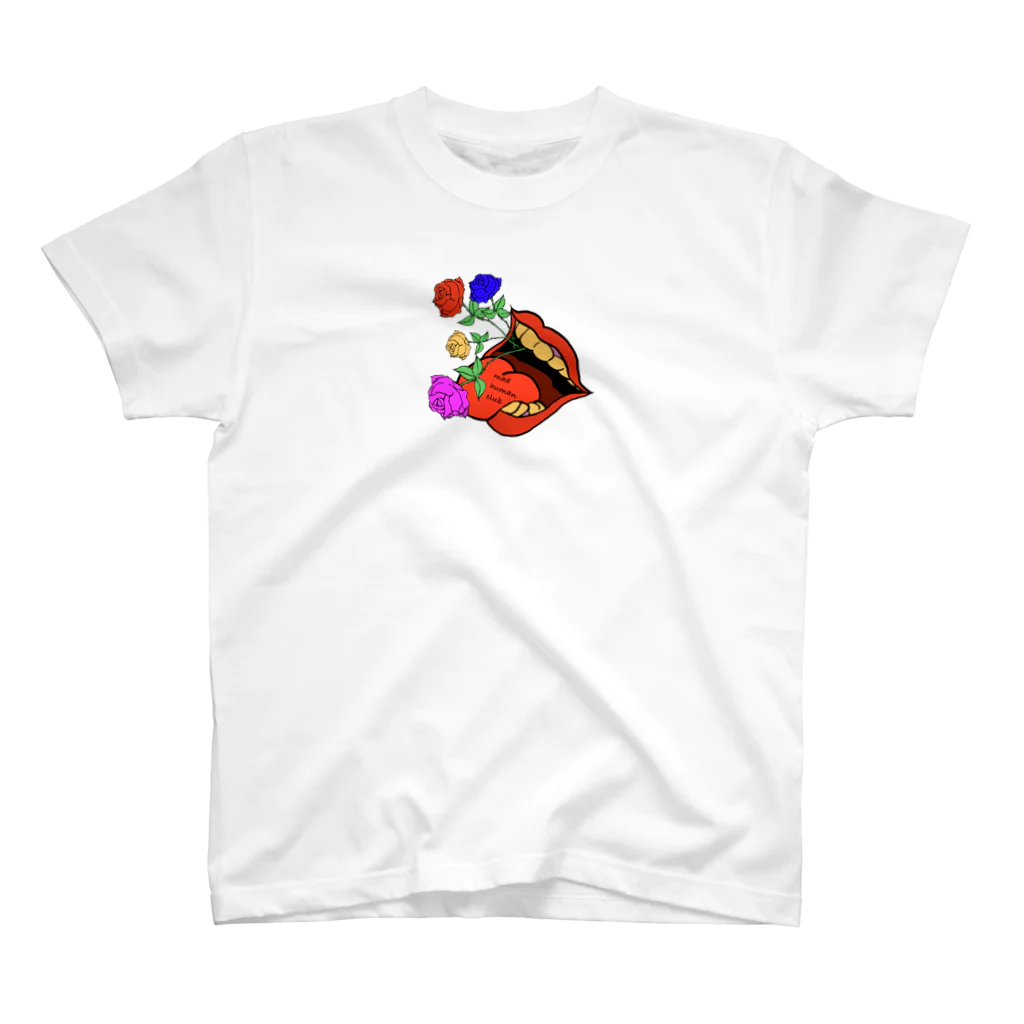 m.h.cのlip flower  スタンダードTシャツ