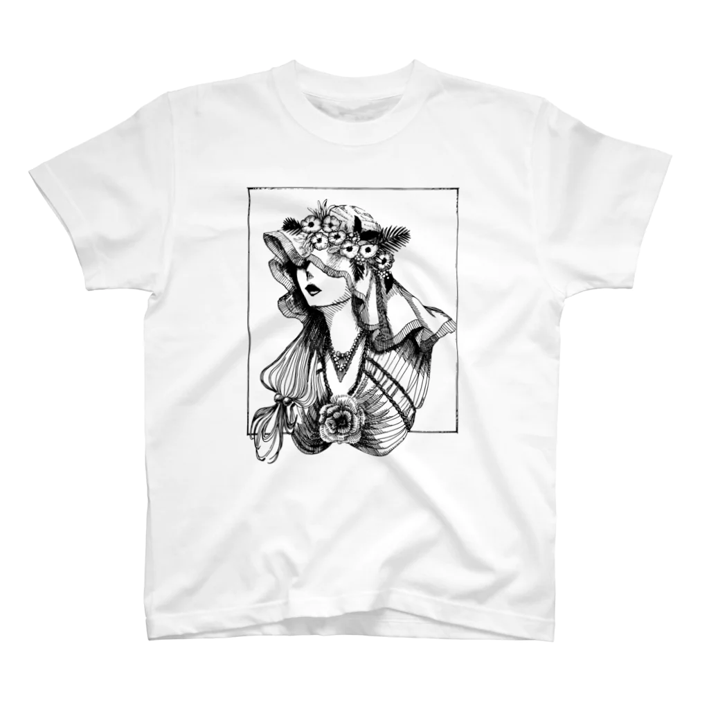 Mochi Miのillustration Regular Fit T-Shirt