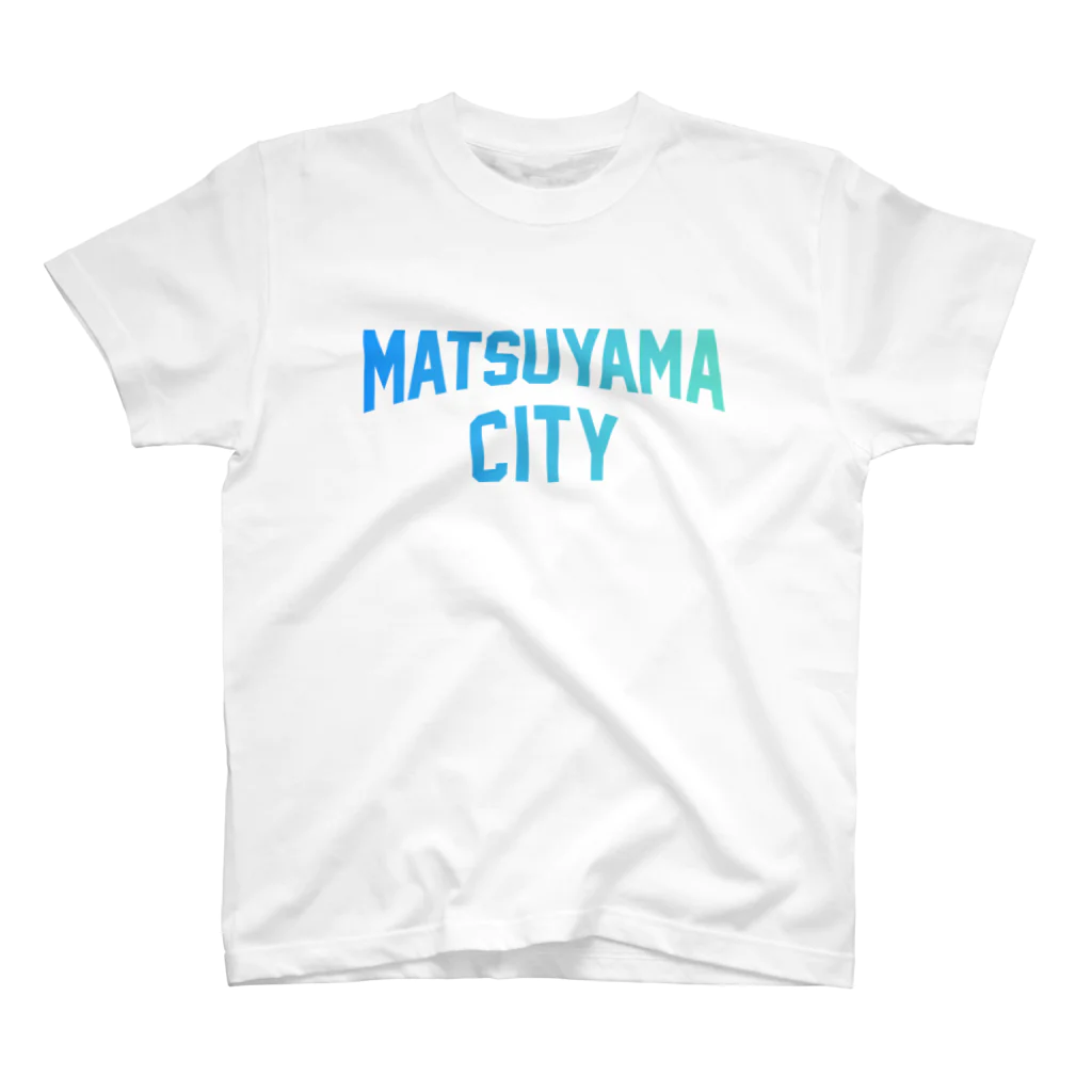 JIMOTO Wear Local Japanの松山市 MATSUYAMA CITY スタンダードTシャツ