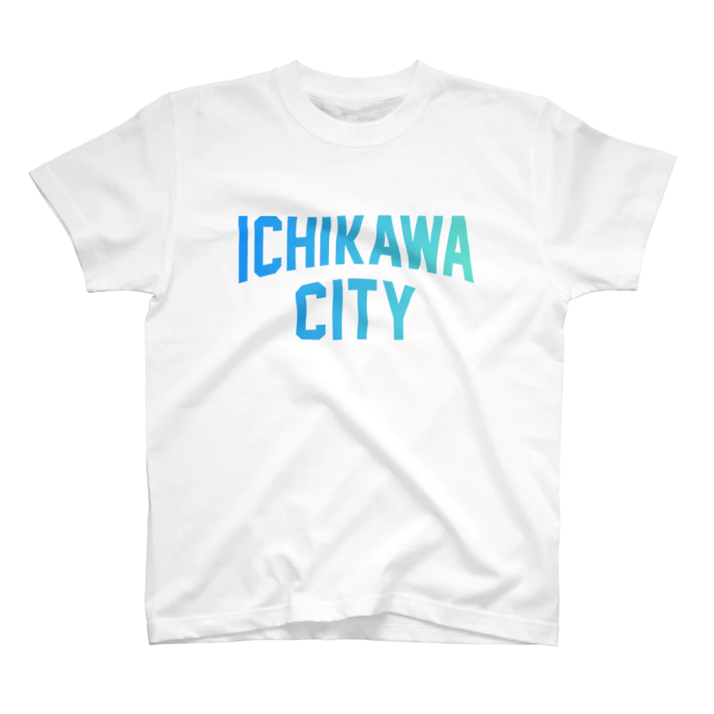 JIMOTO Wear Local Japanの市川市 ICHIKAWA CITY スタンダードTシャツ