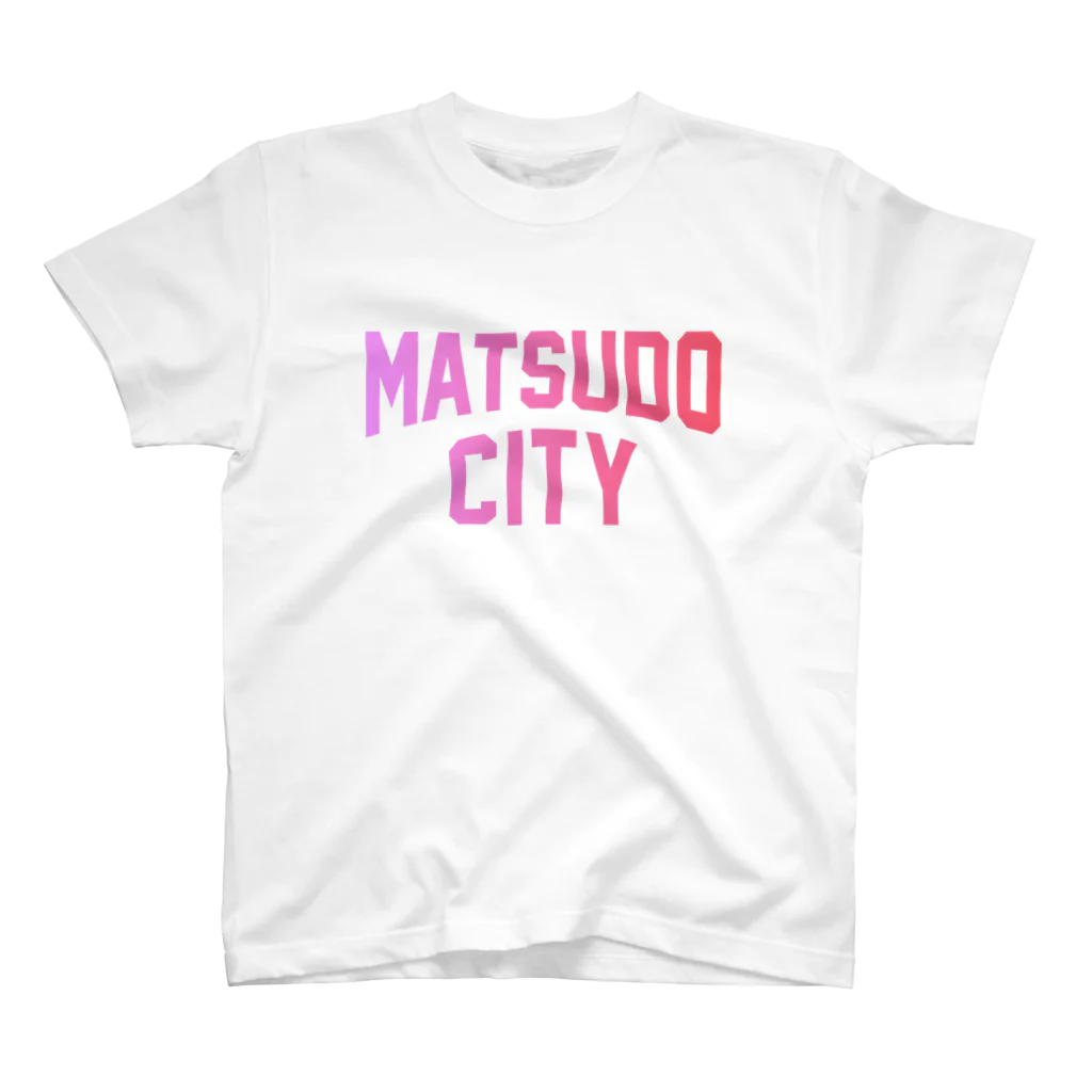 JIMOTO Wear Local Japanの松戸市 MATSUDO CITY スタンダードTシャツ