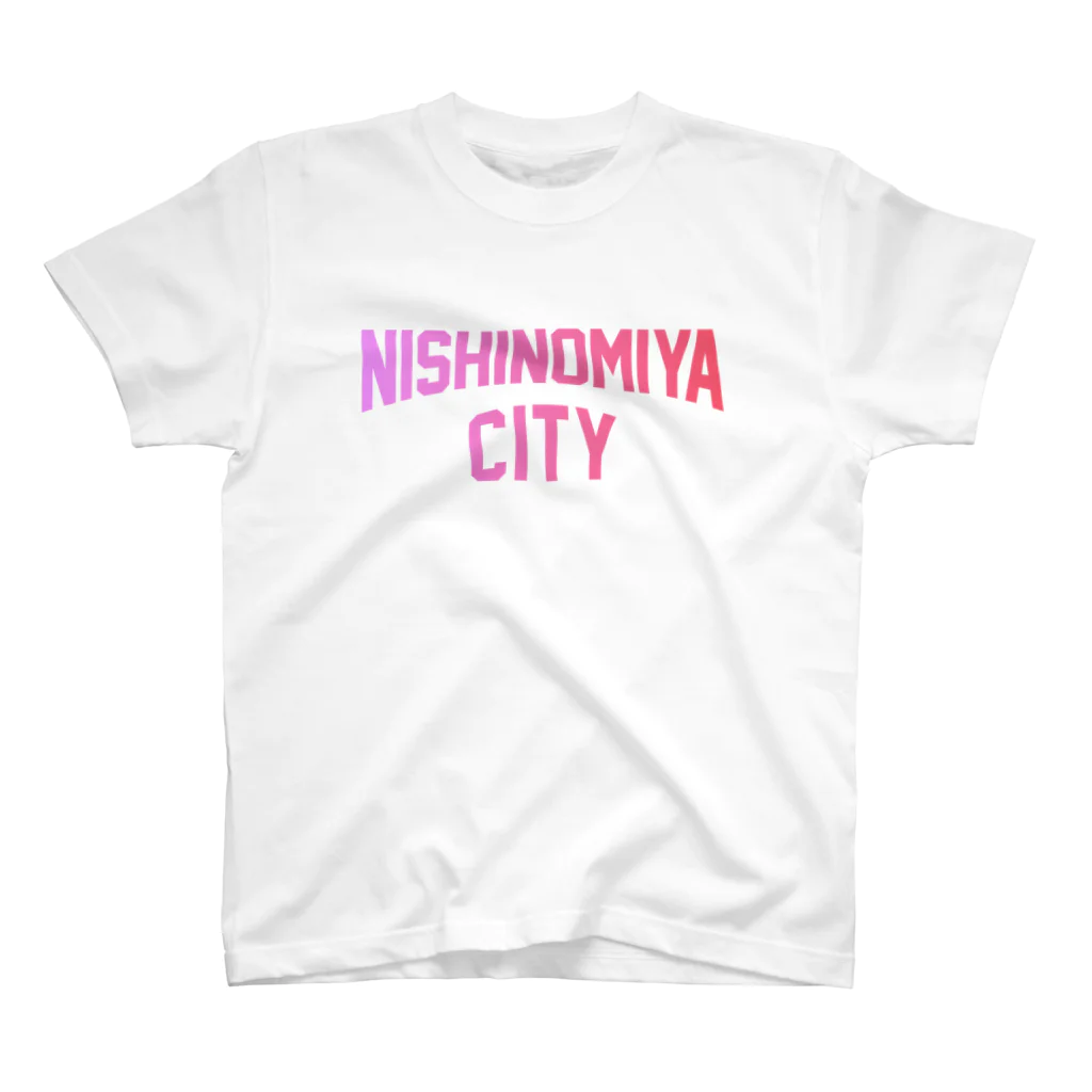 JIMOTO Wear Local Japanの西宮市 NISHINOMIYA CITY Regular Fit T-Shirt
