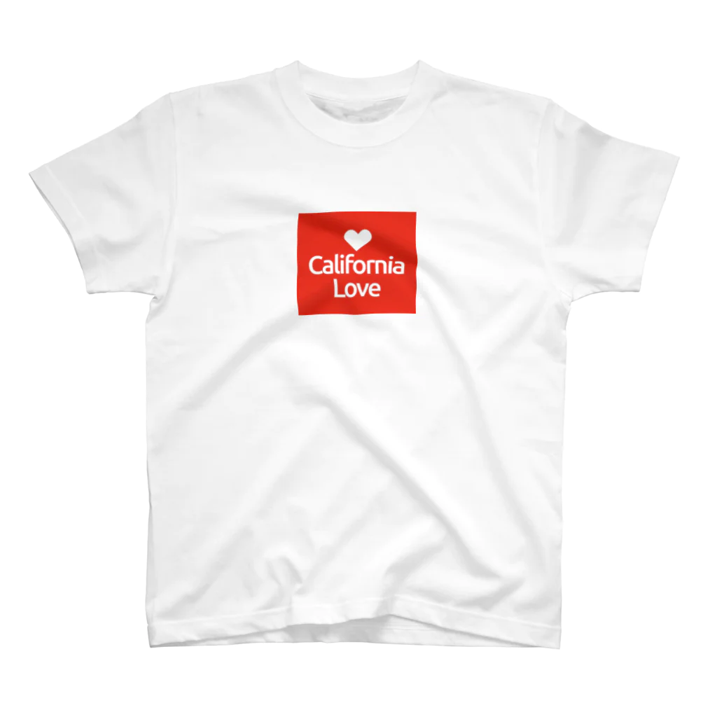 n3hide1982の〓栄町呉服店〓 California Love Tシャツ《レッド》 スタンダードTシャツ