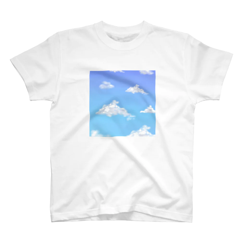 千熊屋の夏空 Regular Fit T-Shirt