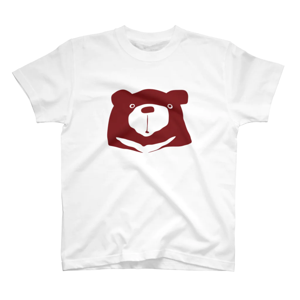 クマバチのMaroon スタンダードTシャツ