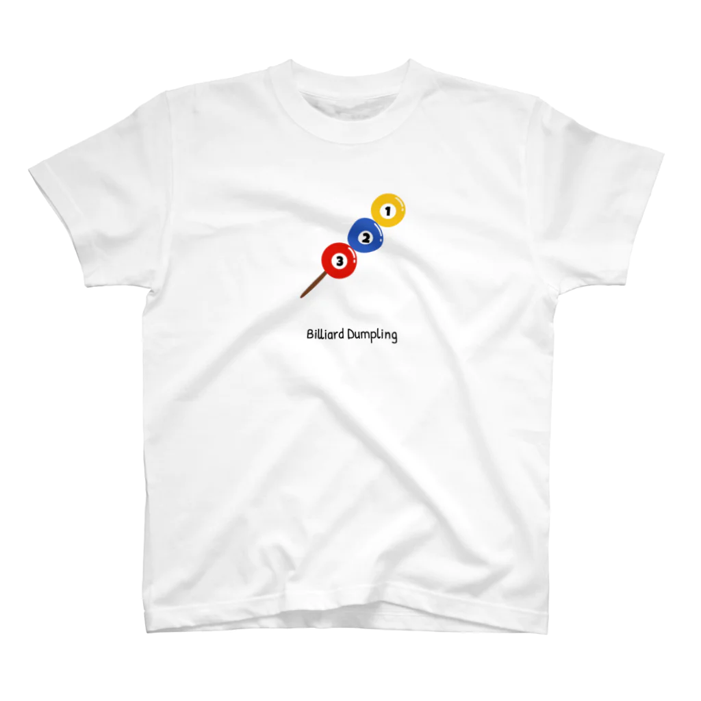 PaP➡︎Poco.a.Pocoのビリヤード団子。 スタンダードTシャツ