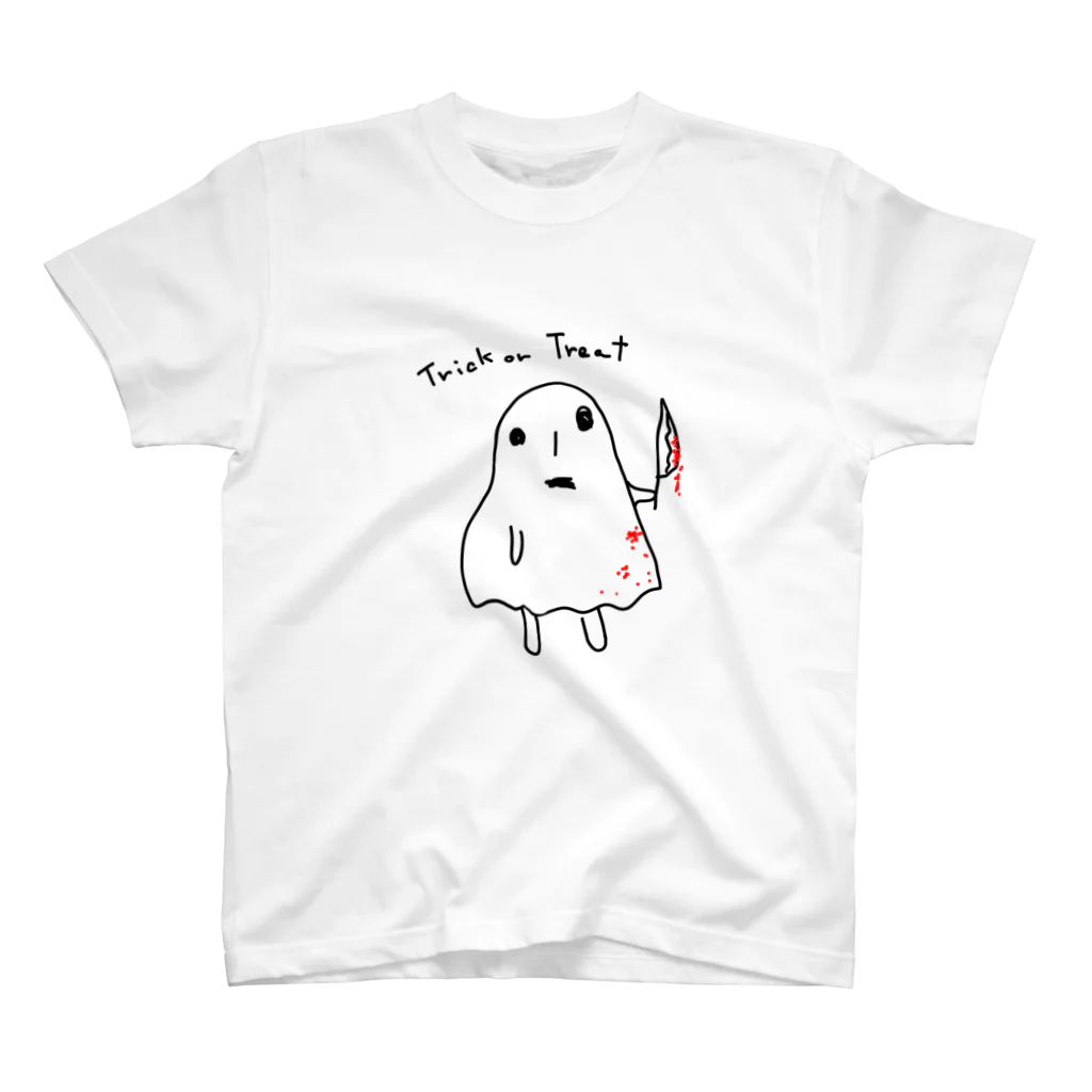 PontatnoPの実力行使系ハロウィン スタンダードTシャツ