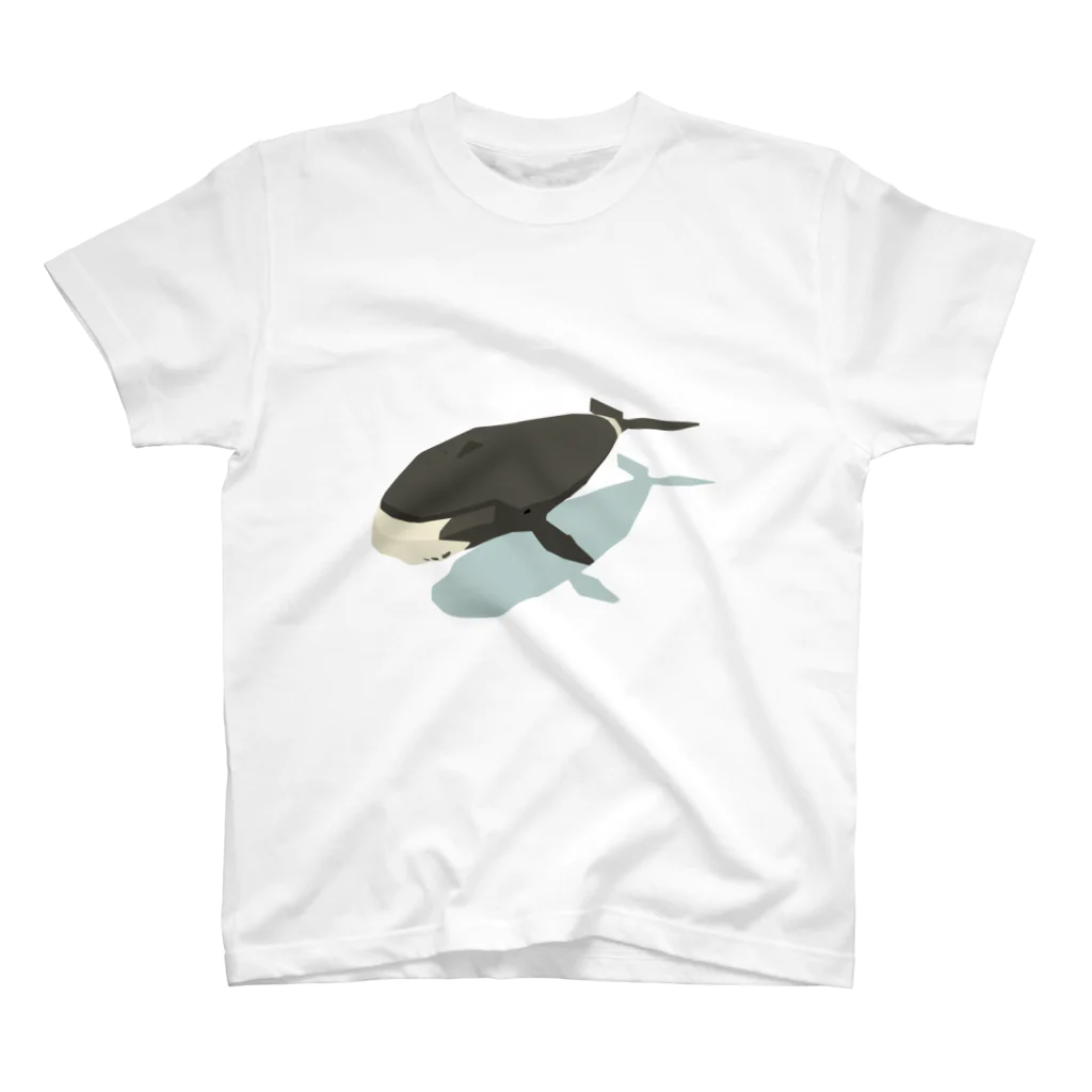 Animal Fidget Spinnerのホッキョククジラ【AFS】 Regular Fit T-Shirt