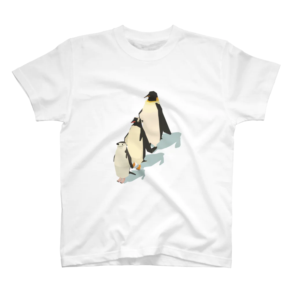 Animal Fidget Spinnerのペンギン3人組【AFS】 スタンダードTシャツ