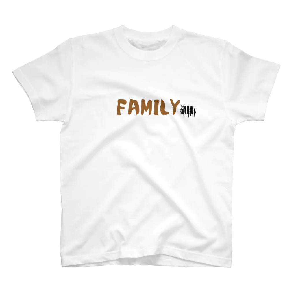 marumaru shopのfamilyTシャツ Regular Fit T-Shirt