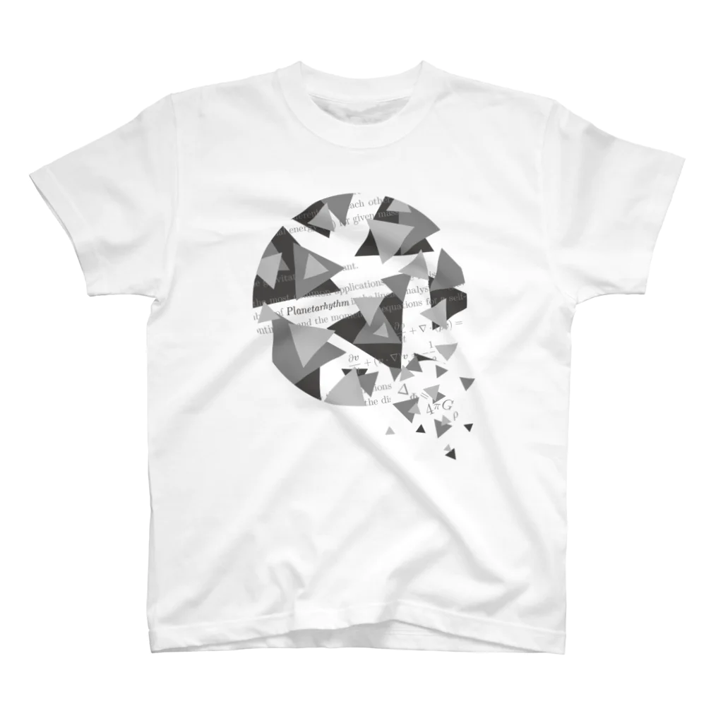 理の惑星のPlanetarhythm T-shirt Regular Fit T-Shirt