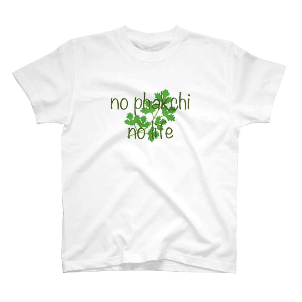 牛のTシャツ屋のno phakchi no life Regular Fit T-Shirt