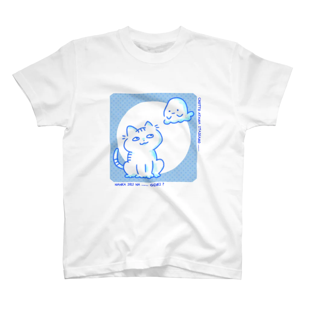 hnmrのみえてしまうにゃんこ スタンダードTシャツ