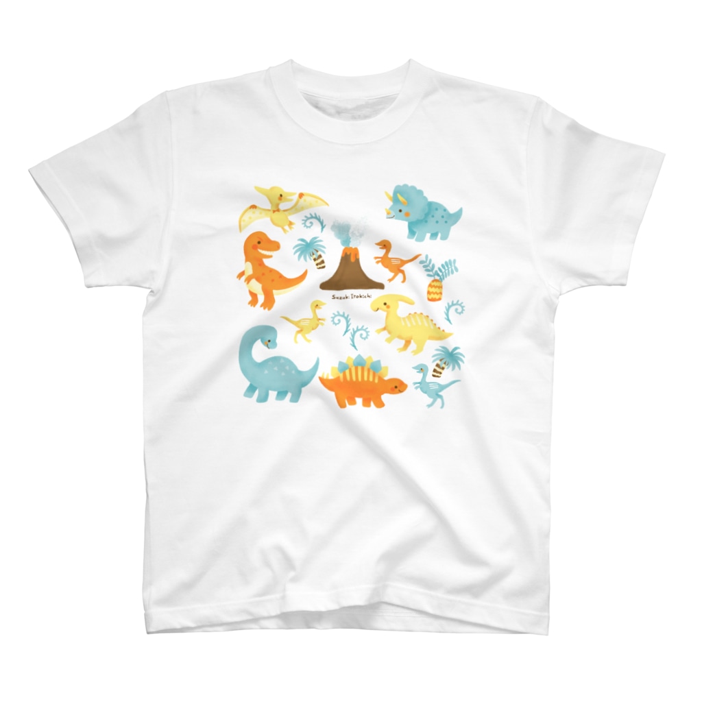 すずきいときちの恐竜時代 Regular Fit T-Shirt