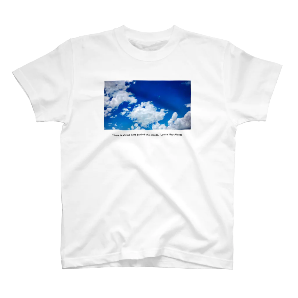 - K A G A M I -の雲の向こうには、いつも青空。 티셔츠
