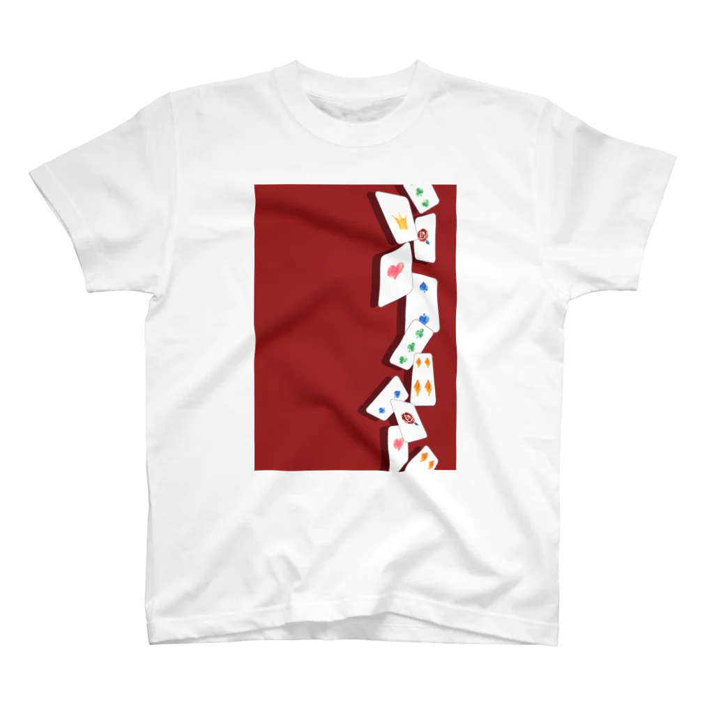 NEELAのトランプ柄 Regular Fit T-Shirt