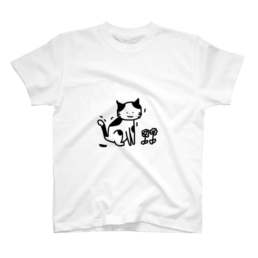 ざるオムライスの憤ッ！ネコちゃん Regular Fit T-Shirt