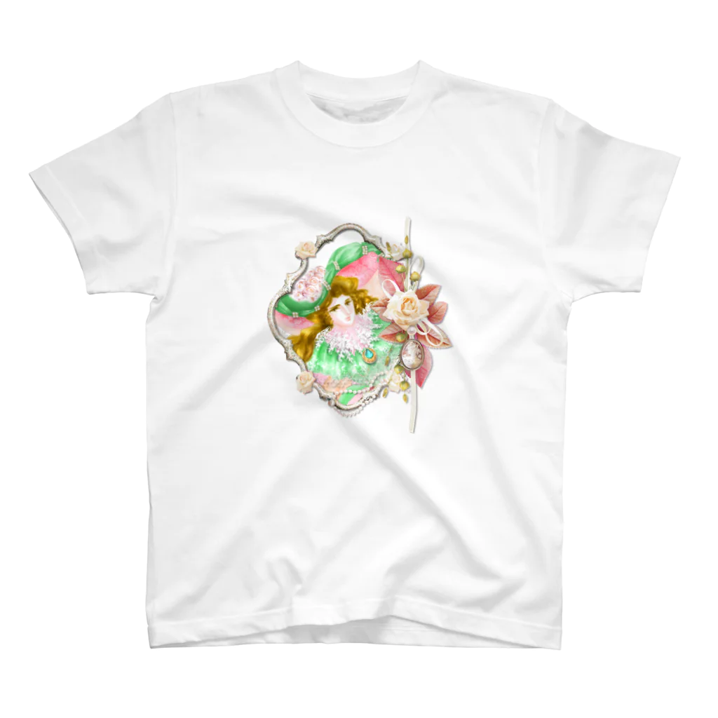 天野音色　癒し画像　healingのマディアン スタンダードTシャツ