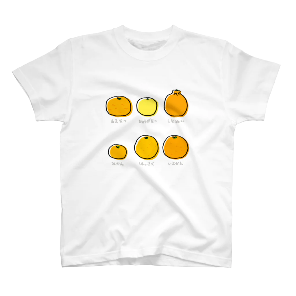 DOTEKKOの国産フルーツ かんきつ 티셔츠