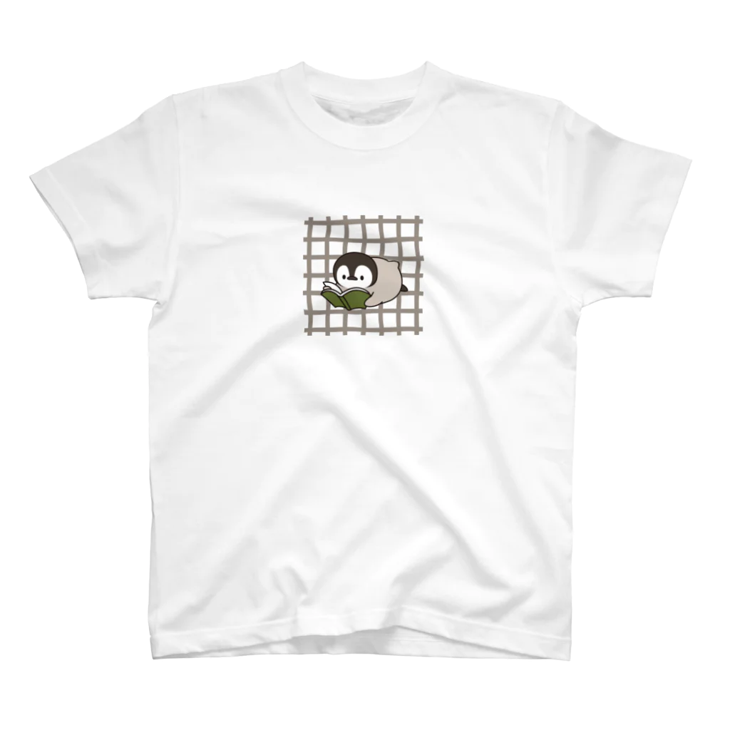 DECORのほのぼの子ペンギン / 読書ver. スタンダードTシャツ