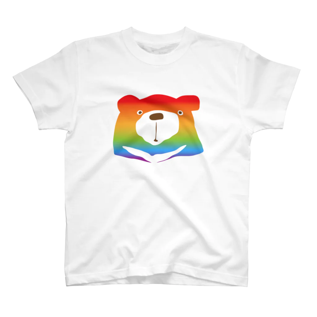 クマバチのRainbow-1 Regular Fit T-Shirt