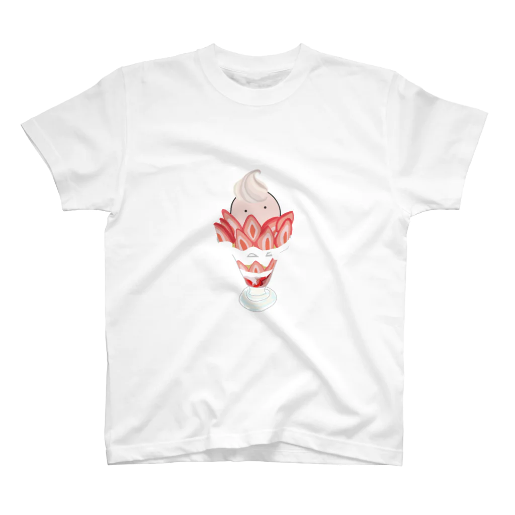 rainbow wing❤︎のbubble baby strawberry parfait スタンダードTシャツ