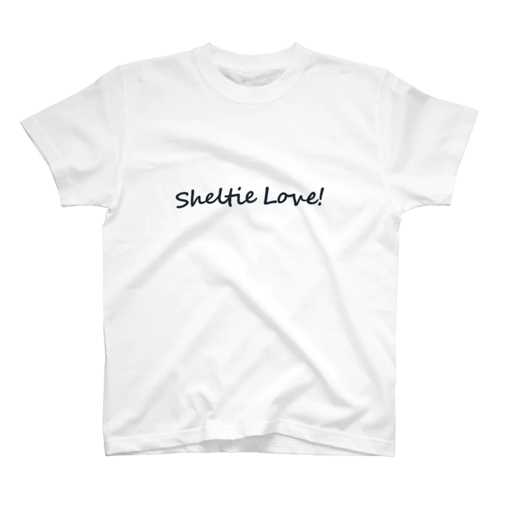 愛猫達の雑貨店のSheltie Love! スタンダードTシャツ