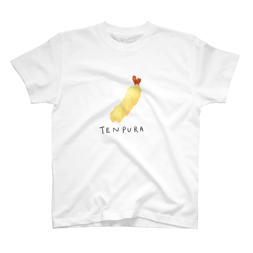 ショップ・かぼちゃの天ぷらのTENPURA(えびてんタイプ) スタンダードTシャツ