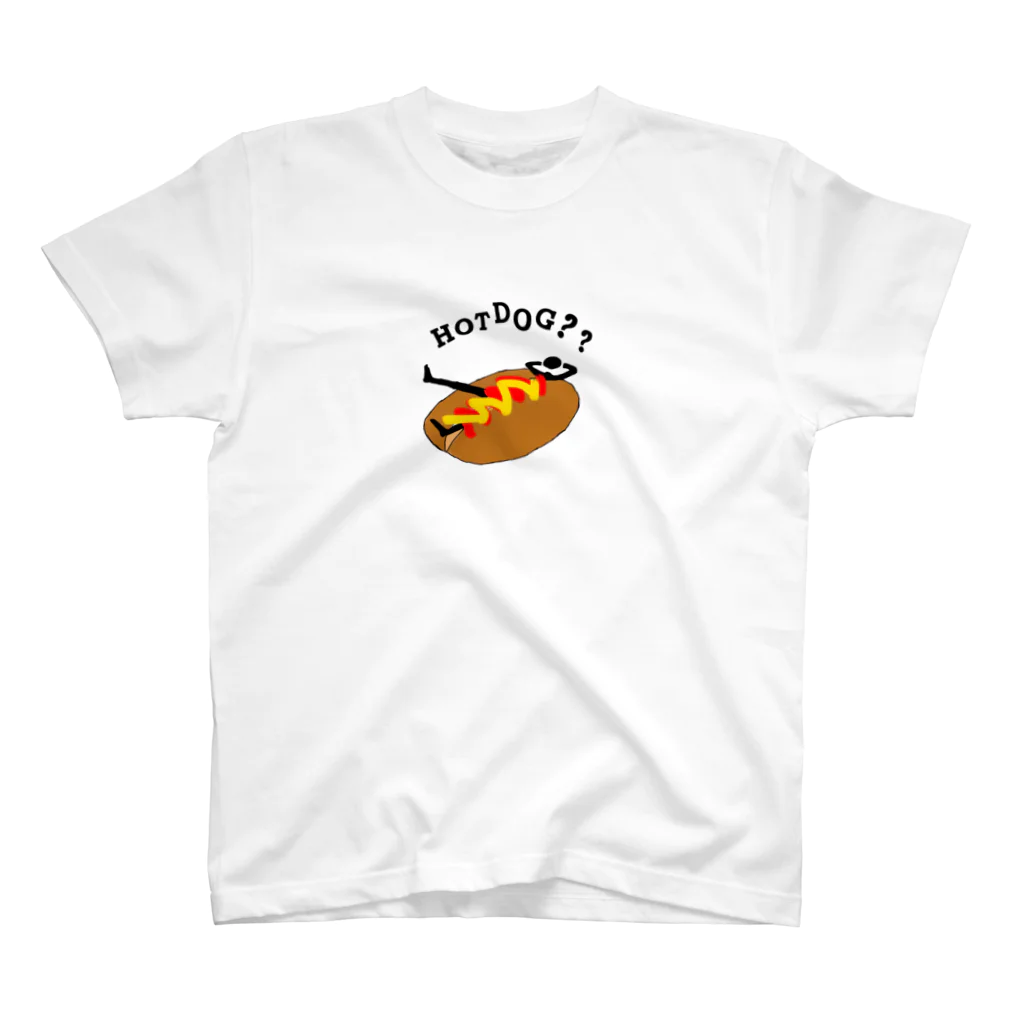 painappurunのHOTDOG??(汚いversion) スタンダードTシャツ