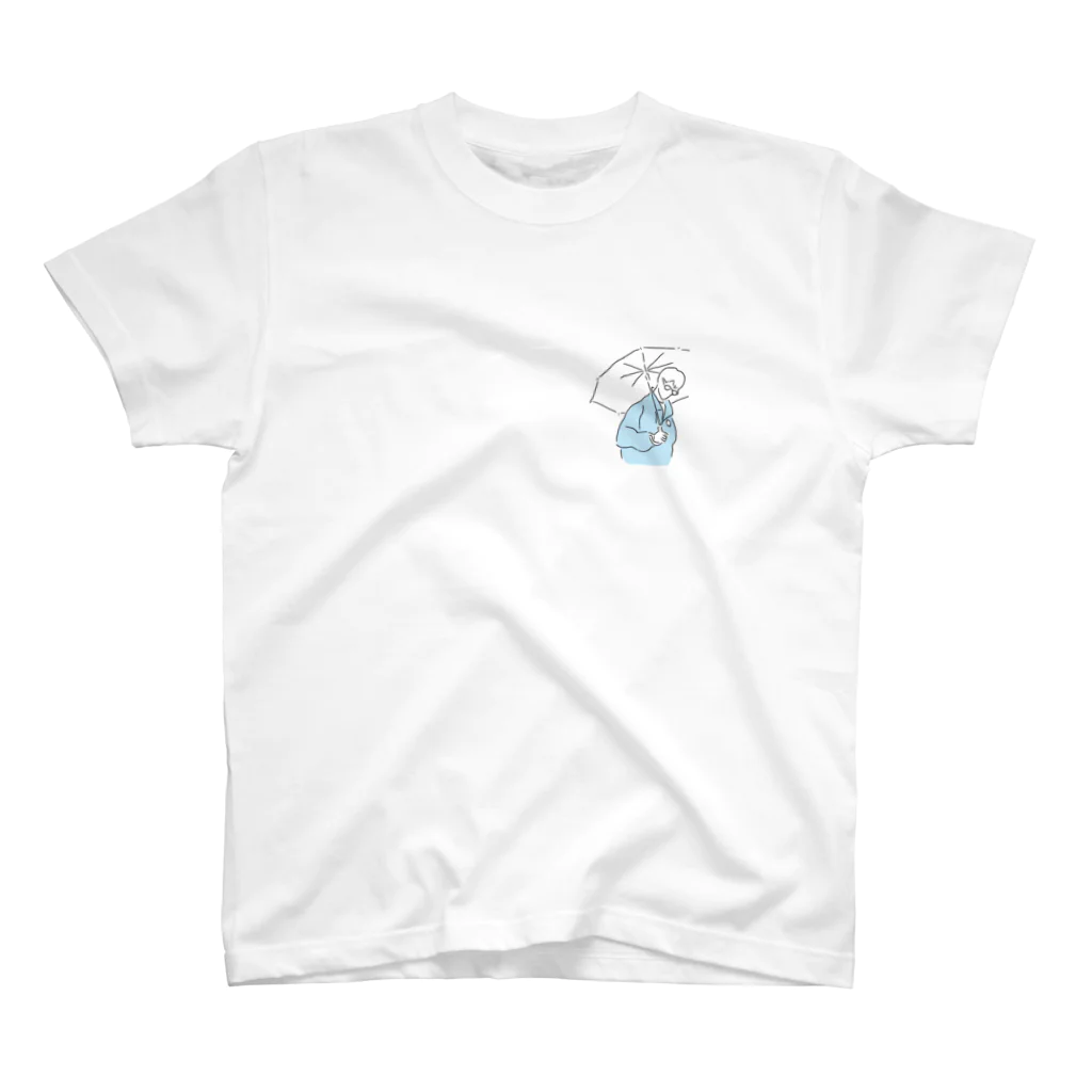 白坂  〔偽〕のメガネくん Regular Fit T-Shirt