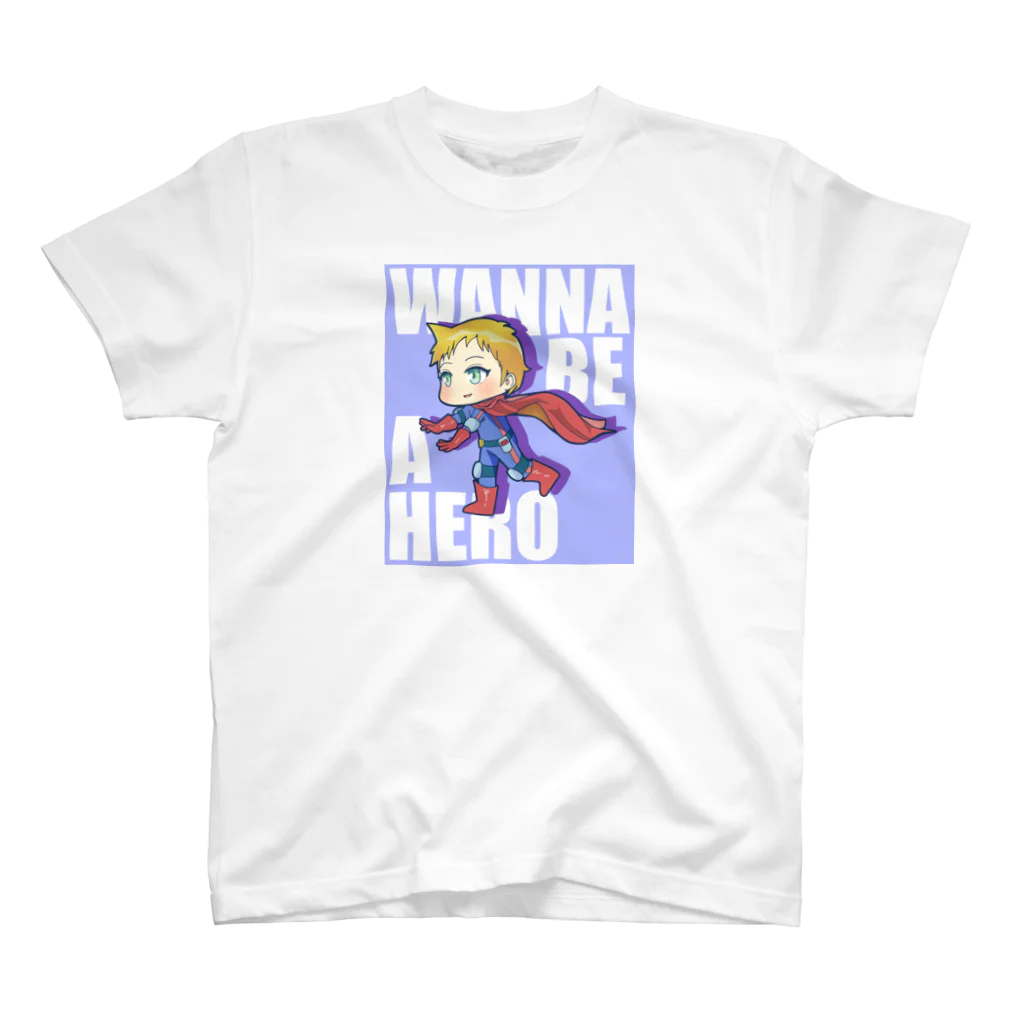 さぴたのヒーローになりたいマットくん スタンダードTシャツ