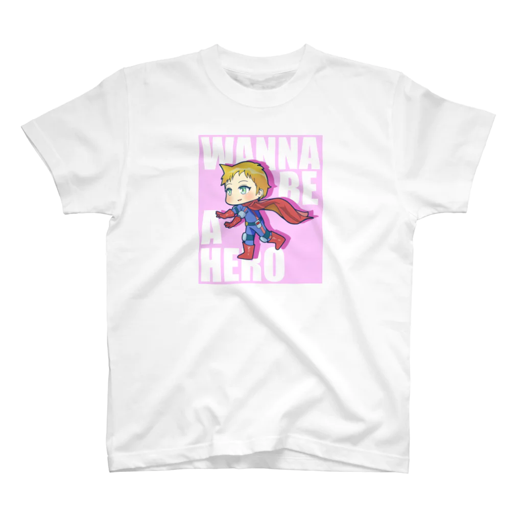 さぴたのヒーローになりたいマットくん スタンダードTシャツ