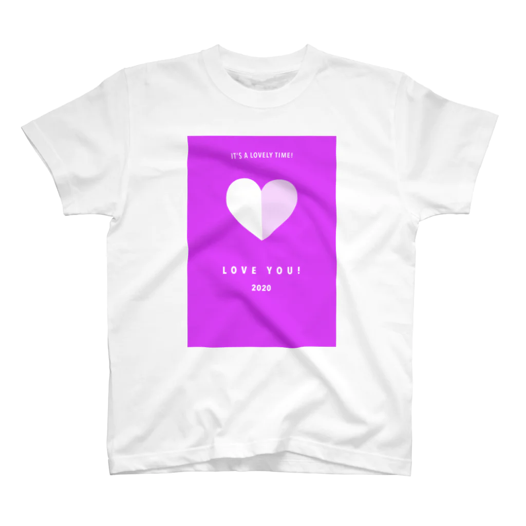 iWorksのLOVE YOU! 2020 Regular Fit T-Shirt