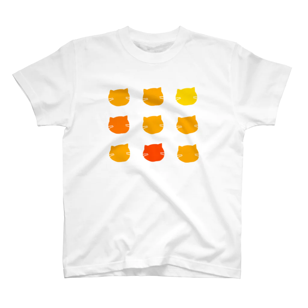 りゆり店の橙猫 スタンダードTシャツ