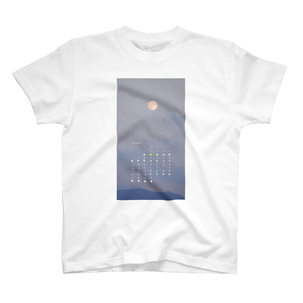 earl_Rの月空（2020年9月） スタンダードTシャツ