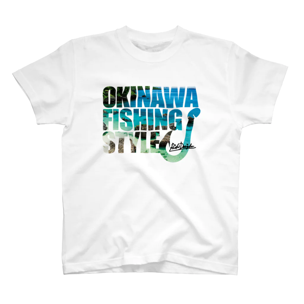 Riki Design (Okinwa Fishing style)のOKINAWA FISHING STYLE 01 スタンダードTシャツ