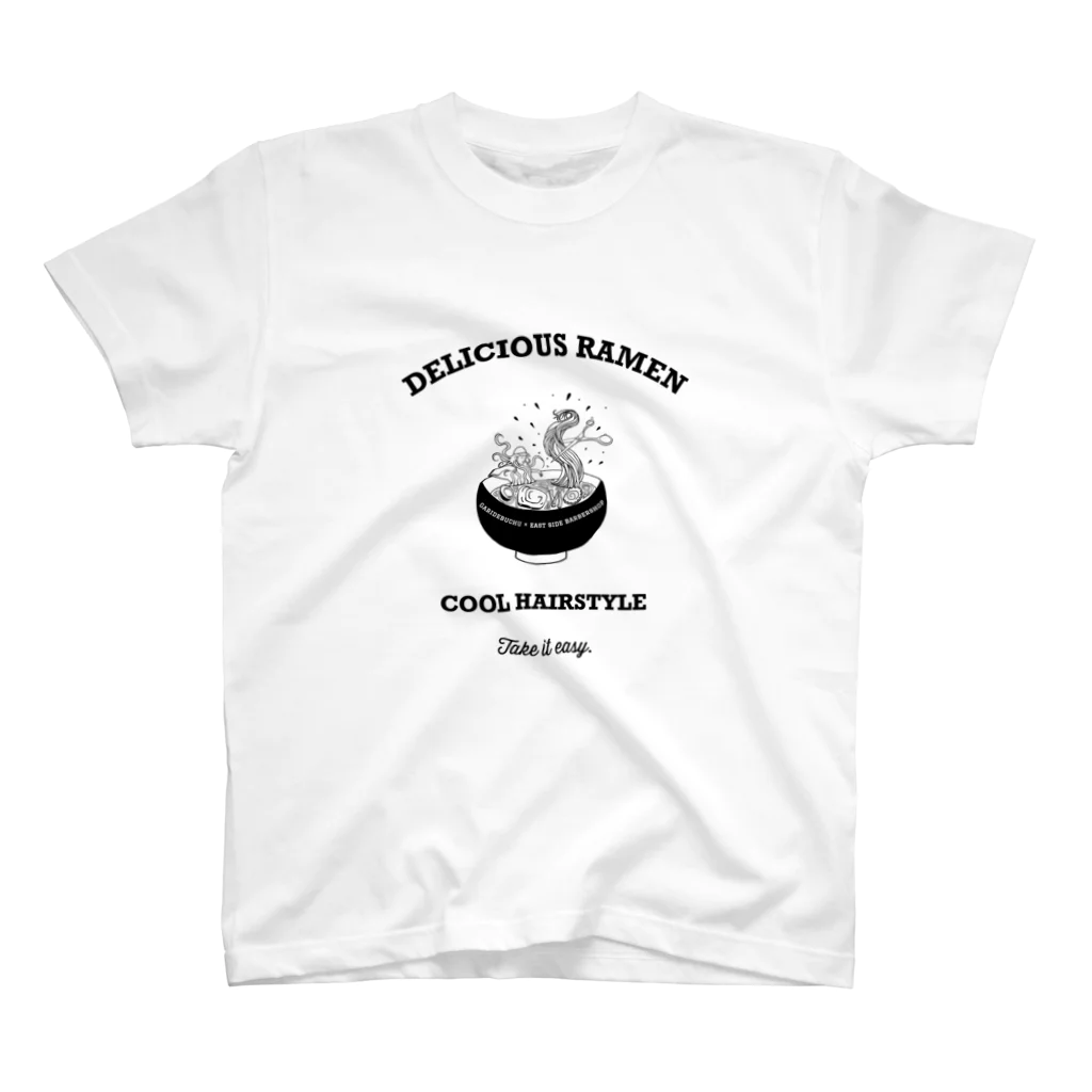 kasashoのバーバーラーメン スタンダードTシャツ