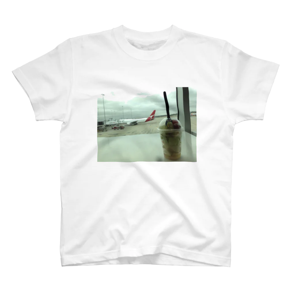 FLY SOMEWHERE のMelbourne Airport 2014 April スタンダードTシャツ