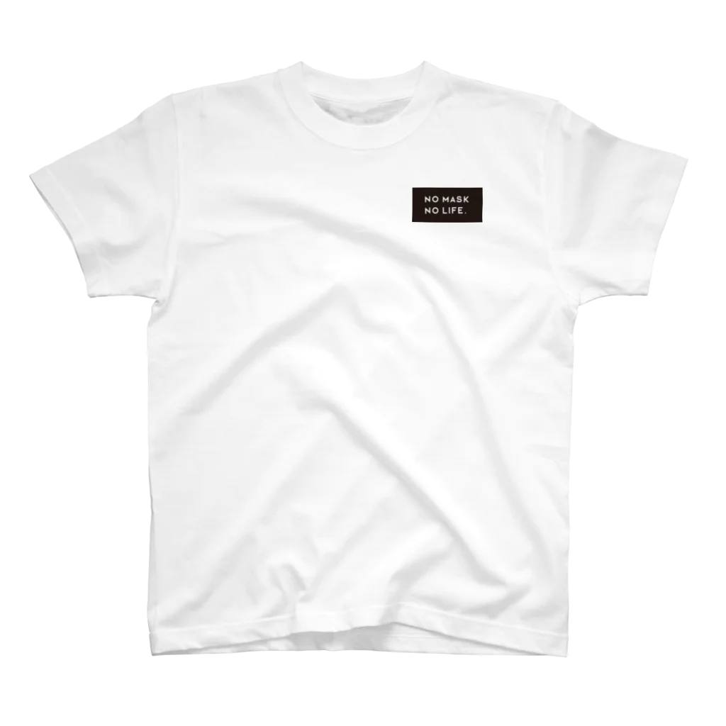 NO LIFE STOREのNO MASK NO LIFE. Regular Fit T-Shirt