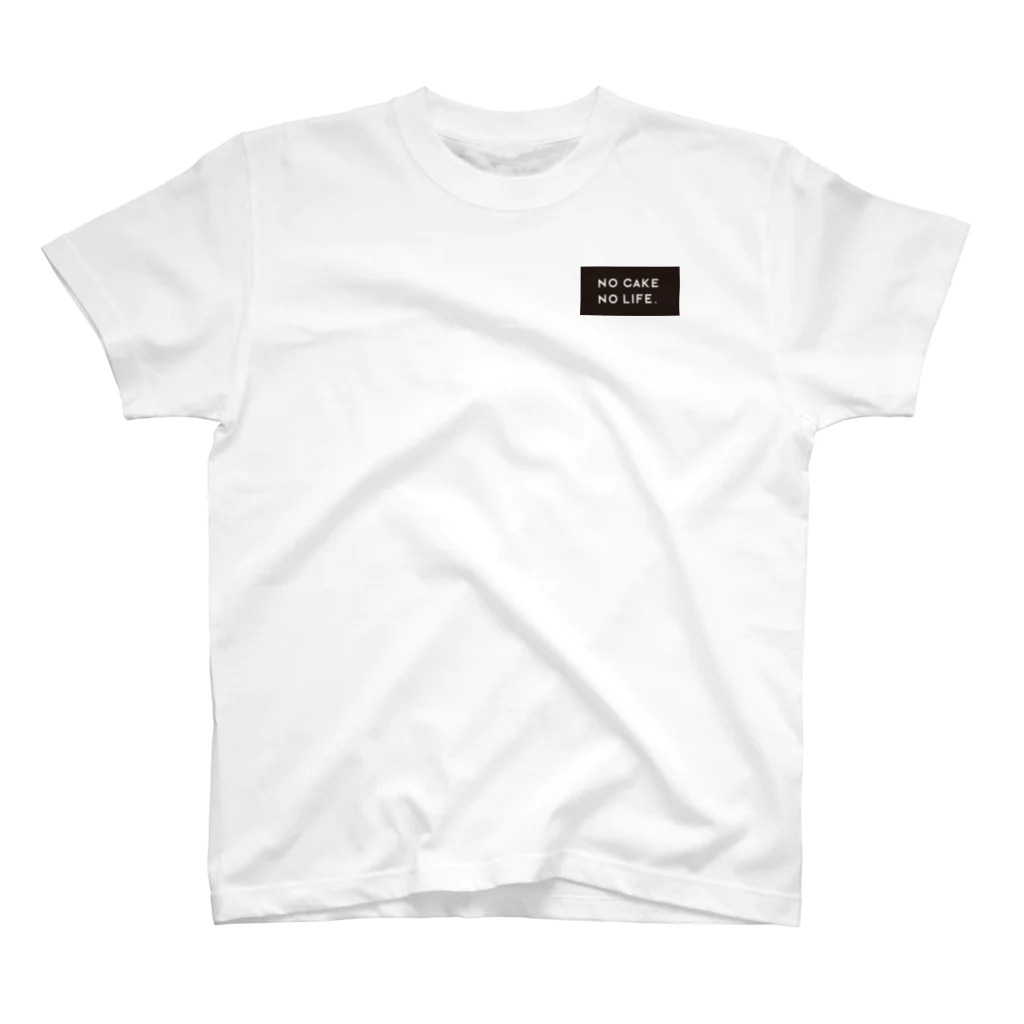 NO LIFE STOREのNO CAKE NO LIFE. Regular Fit T-Shirt