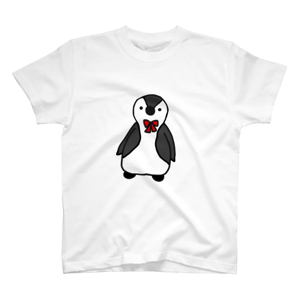 ペンチャンネルショップのペンギンのぺーちゃん スタンダードTシャツ