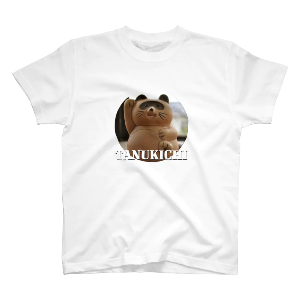 TANUKICHIのおへそばってんTANUKICHI君 スタンダードTシャツ