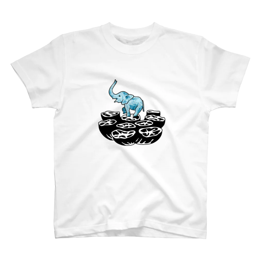 DOTEKKOのT-29 Haworthia x Elephant スタンダードTシャツ