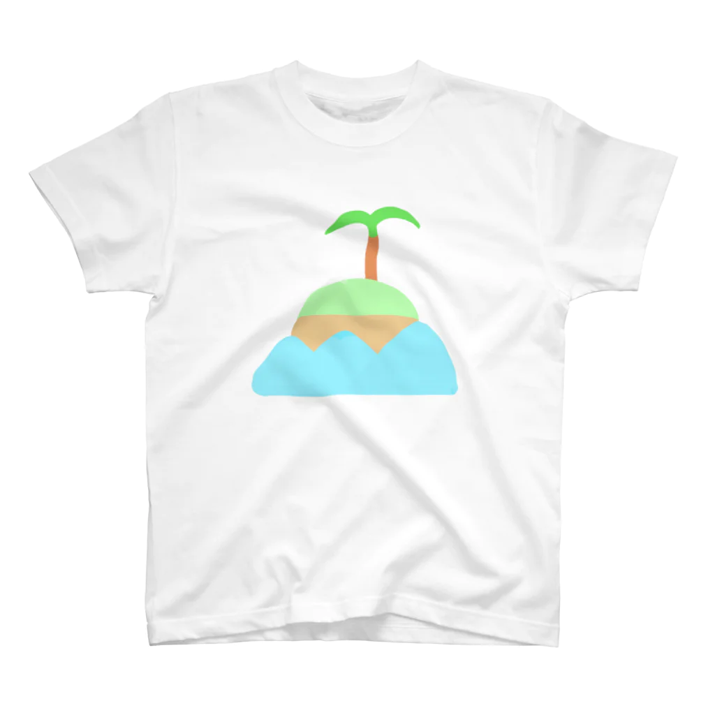 ユウザキのグッズのやつ。の島-Island スタンダードTシャツ