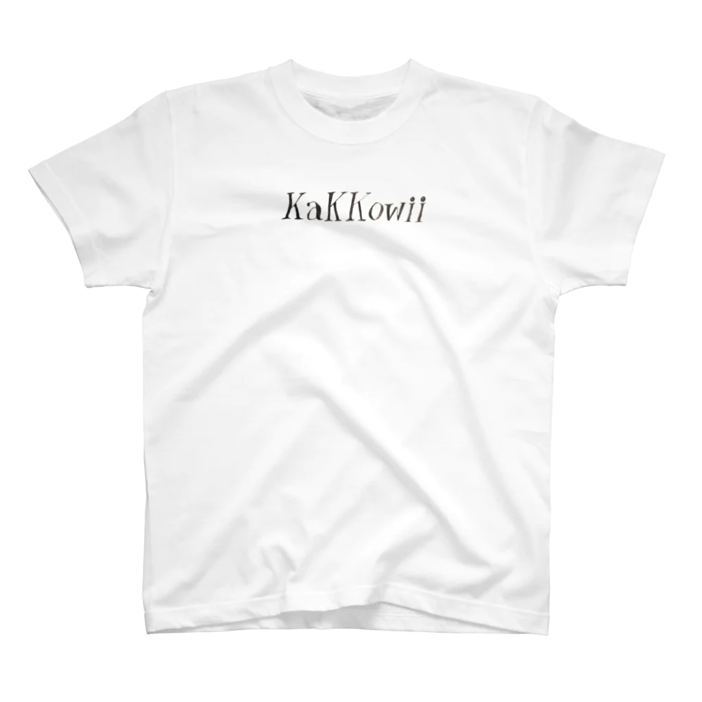 アイタロウザッカの【kakkowii】カッコウィー(フォント)　T Regular Fit T-Shirt