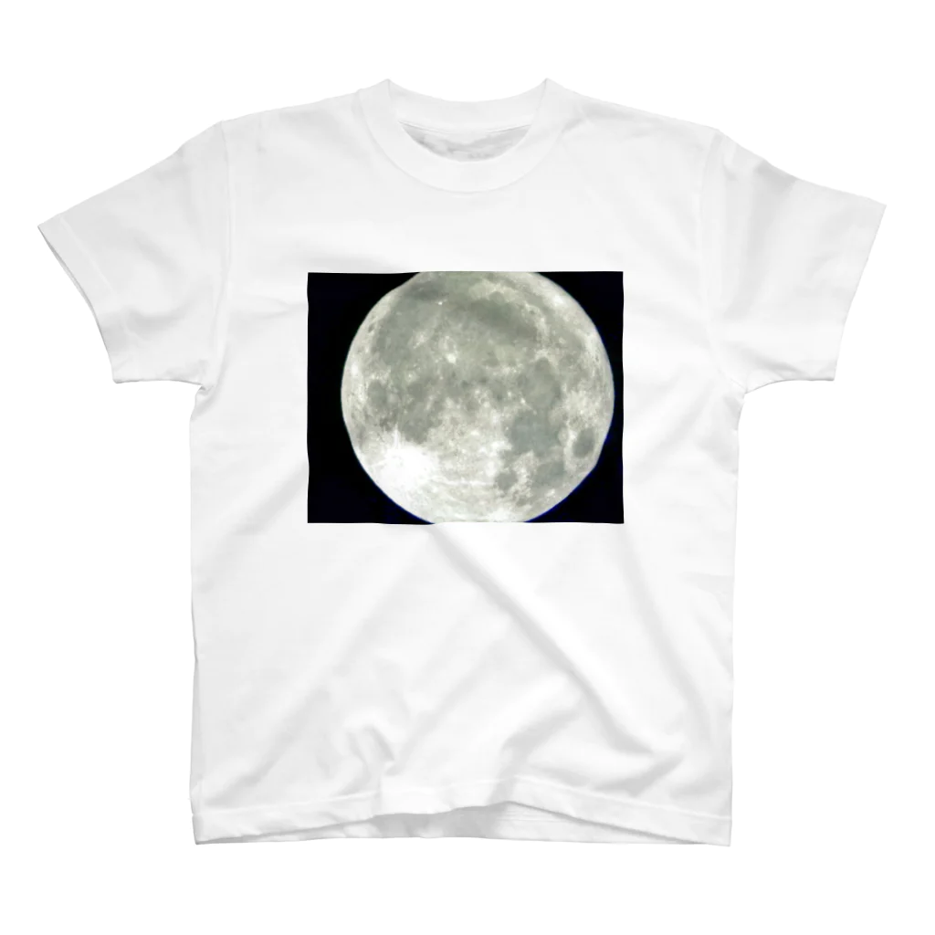 Ngorongoro＊PixelのMoon(α Regular Fit T-Shirt