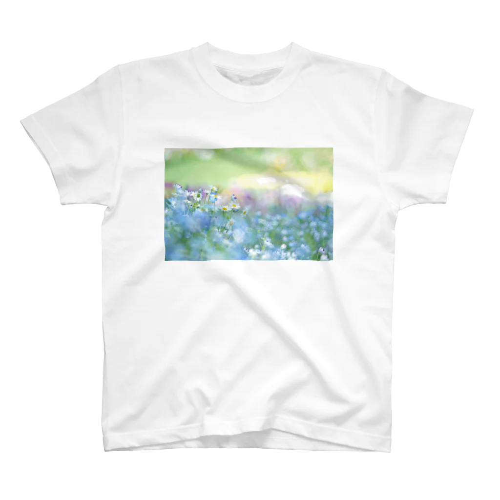 mayの春の花園 Regular Fit T-Shirt